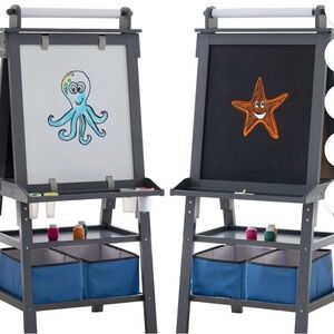 Kids Little Double Sided Partners Deluxe Learn N Play Art Center Easel Easle